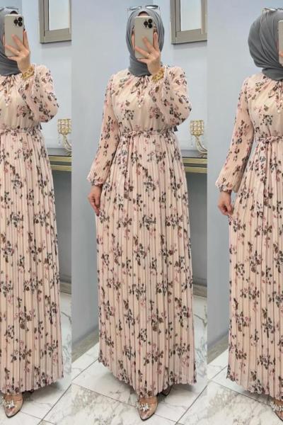 Nilüfer Elbisem Krem