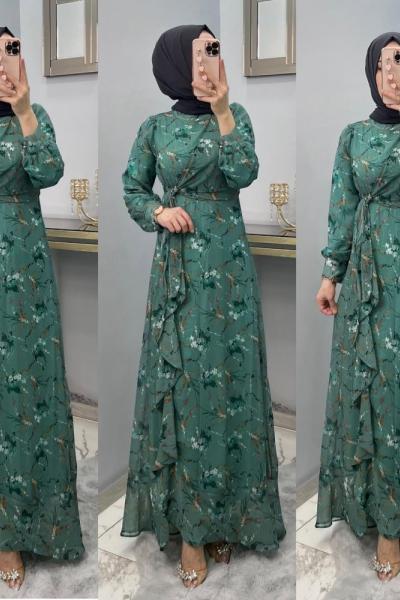 Nur Elbisem Mint Yeşili