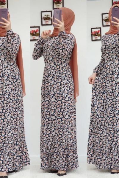 PAPATYA ELBİSEM Lacivert