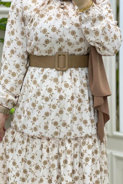 Papatya Elbisem Camel