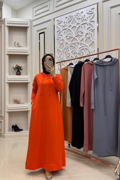 Pınar Elbisem Turuncu