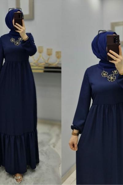 Pırıl Elbisem Lacivert