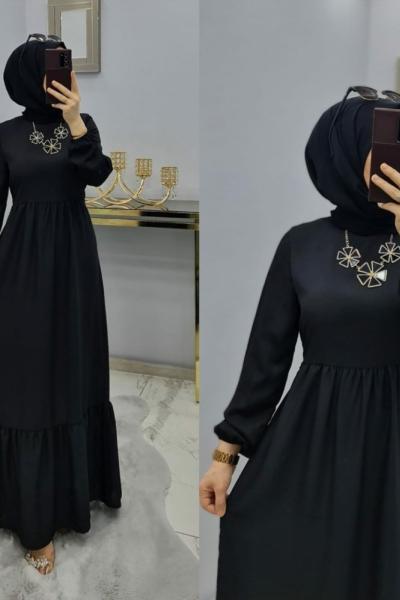 Pırıl Elbisem Siyah