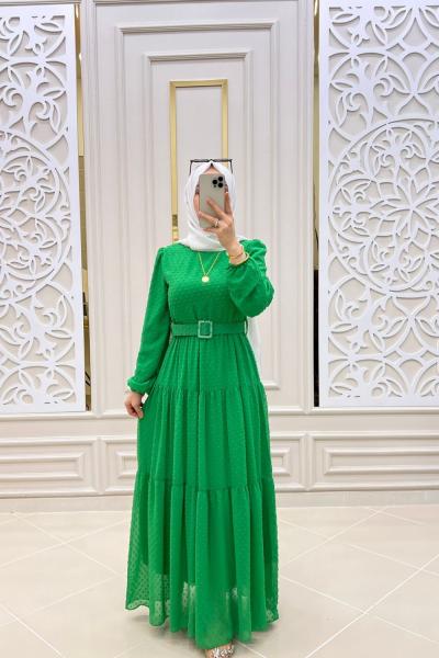 Pıtır Elbise  Yeşil