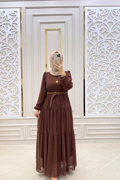 Pıtır Elbise  Acı Kahve