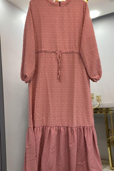 Ponpon Elbisem  Pembe