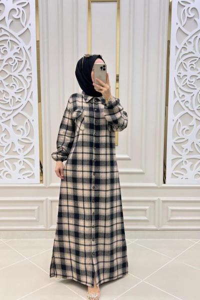 Pötikare Elbisem Krem