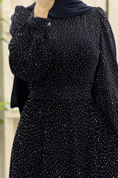 Prenses Elbisem koyu lacivert