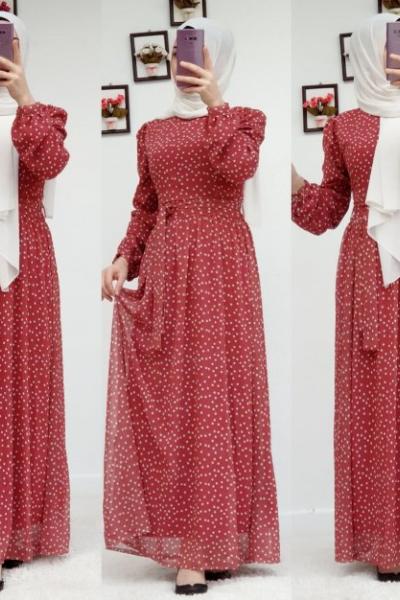 PUANLI ELBİSEM Gül