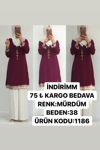 PULLU TUNİĞİM Mürdüm