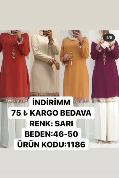 PULLU TUNİĞİM Sarı