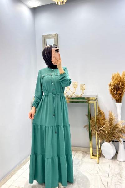 Rana Elbise  Mint Yeşili