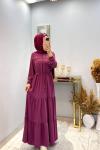 Rana Elbise  Koyu Pembe