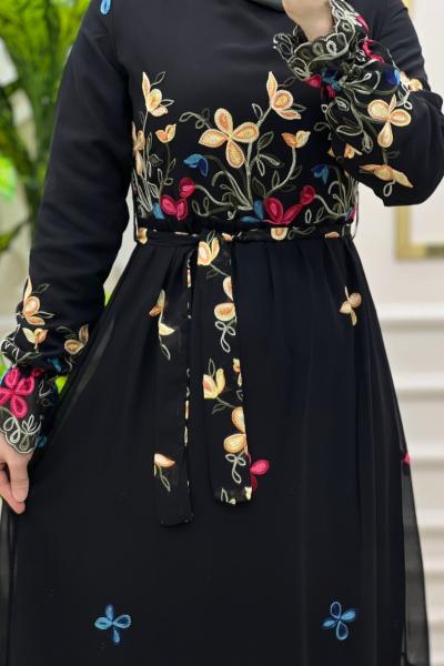 Rengin Elbise  Siyah