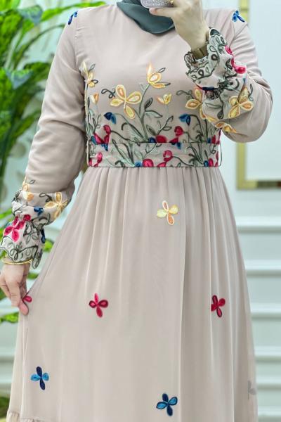 Rengin Elbise  Camel