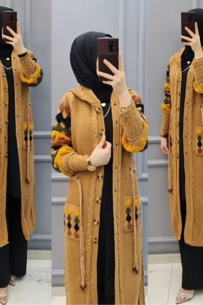 Renkli Uzun Hırkam Soğan Kabuğu