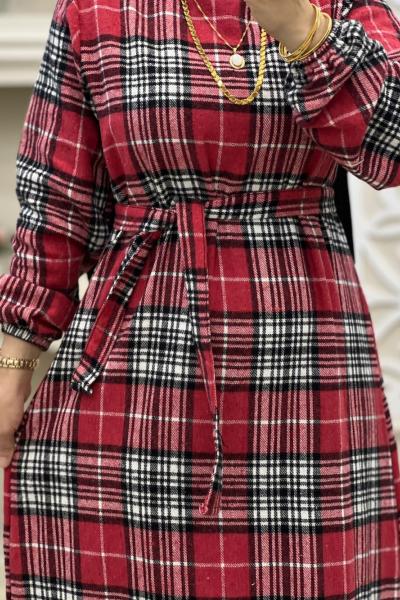 Sedef Elbisem Kırmızı