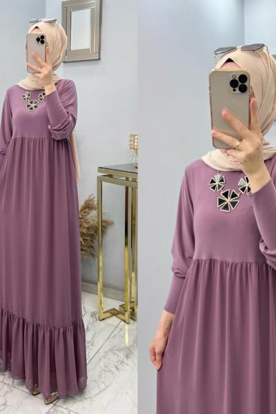 Selen Elbisem Lila