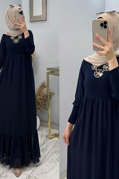 Selen Elbisem Lacivert