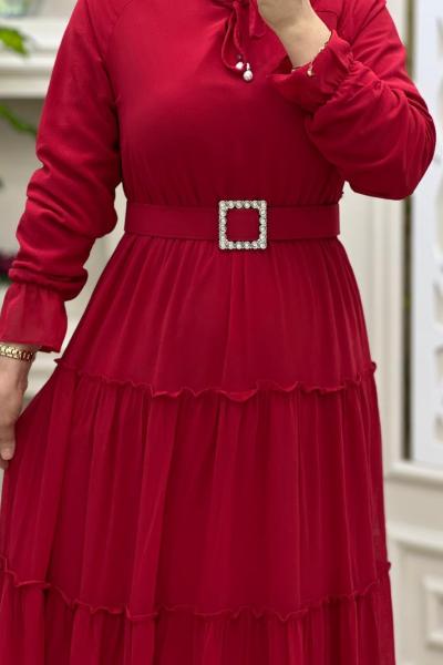 Sevcan Elbisem Kırmızı