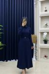 Sevde Elbise Lacivert