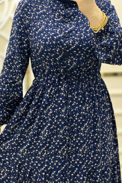 Sevgi Elbise Lacivert