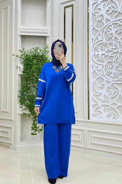 Sevgi takım  Saks Mavisi