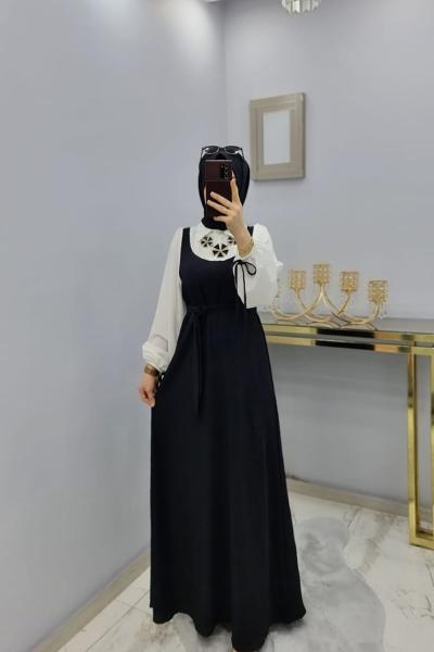 Şevval Jile Elbise Siyah