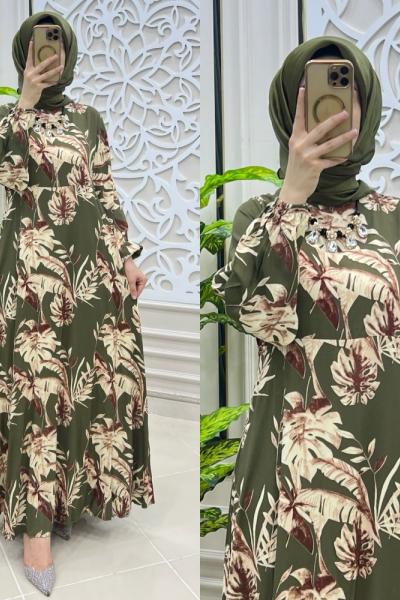 Sezen Elbisem Yeşil