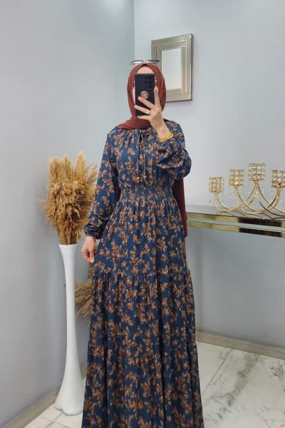 Sezgi Elbise  Lacivert