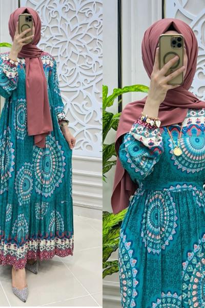 Sima Elbise Mint Yeşili