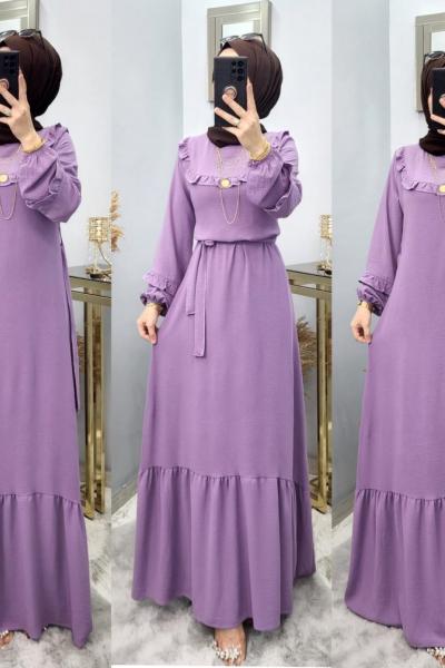 Simge Elbise  Lila