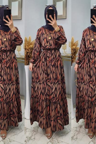 Sonuz Elbisem Kahverengi