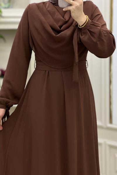 Sülün1 Elbisem Kahverengi