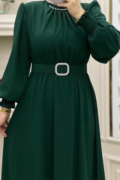 Sülün 2 Elbise Zümrüt
