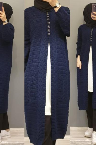 Triko Hırkam  Lacivert