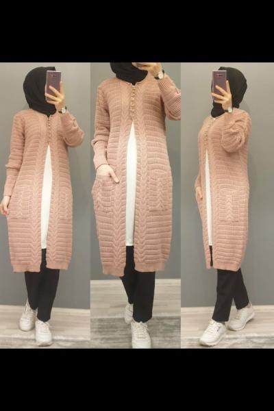 Triko Hırkam  Pudra