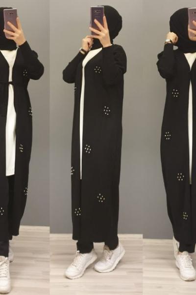 Triko Hırkam  Siyah