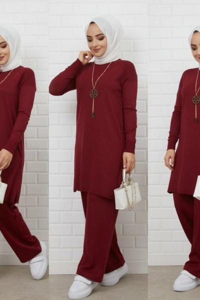 Triko Takımım Bordo