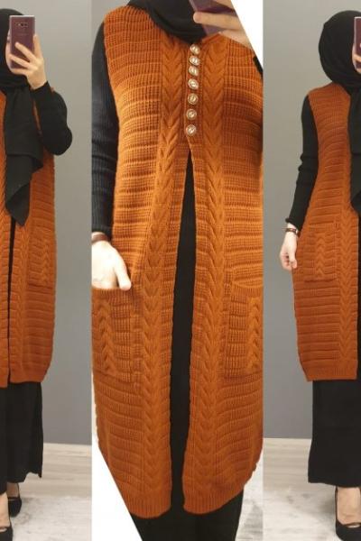 Triko Yeleğim Kiremit