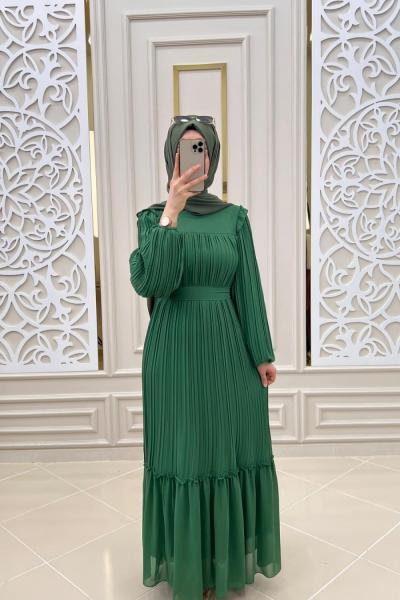 Tuana Elbise  Zümrüt