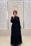 Tuana Elbise  Siyah
