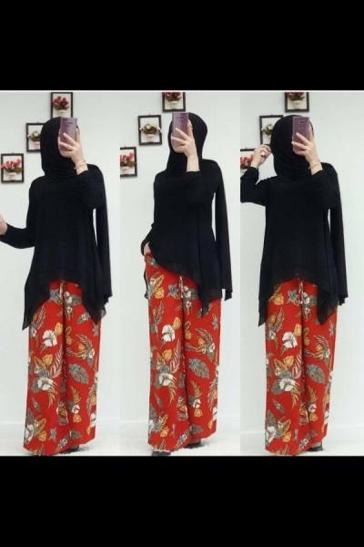 Viskon Pantolon Kiremit