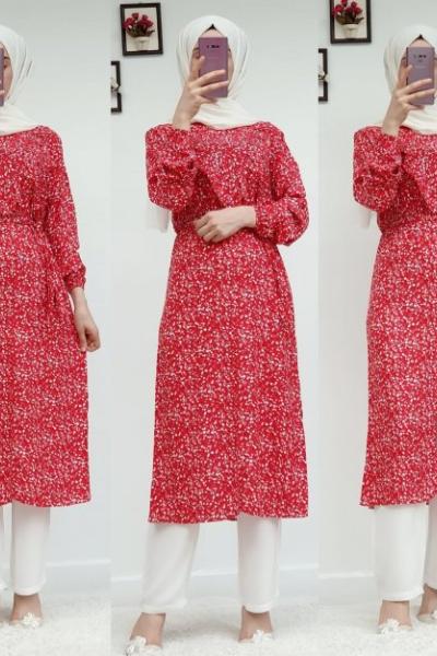 Viskon Takımım Kırmızı Haki