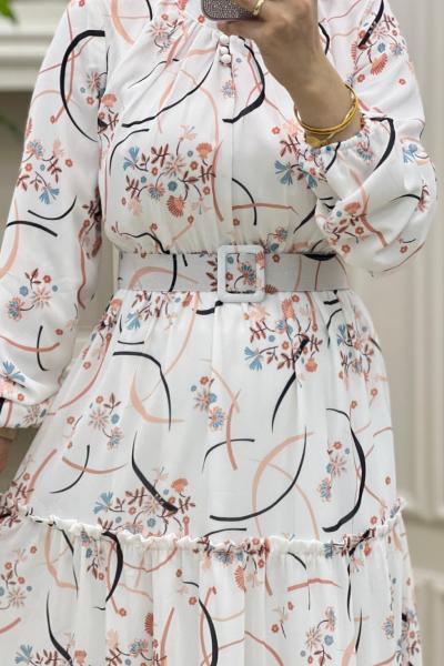 Yaren elbise Kiremit