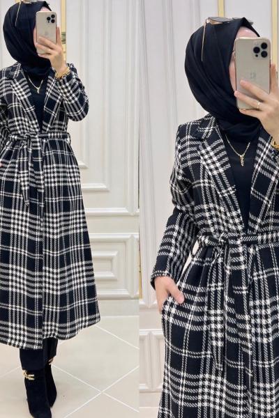 Yeni Astarsız Kap Modelim Siyah Beyaz