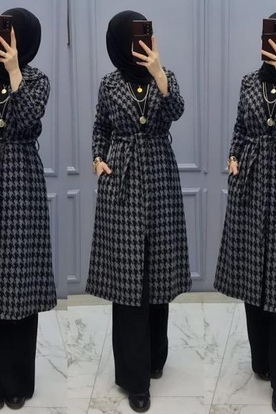 Yeni Ekose Kap Modelim Gri