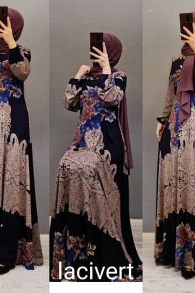 YENİ MODEL ELBİSEM Lacivert