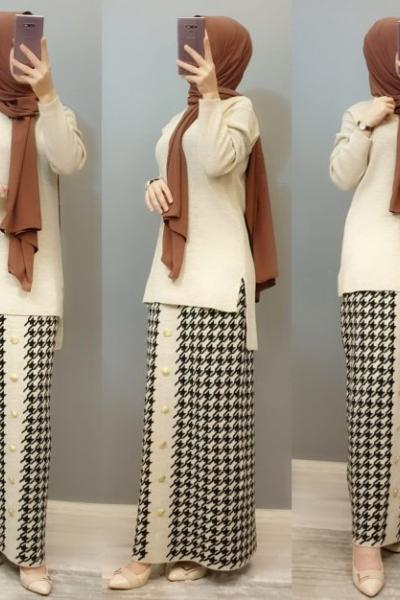 Yeni Model Takım  Krem