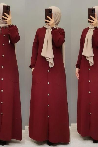 Yeni Model Ayrobin Kap Modelim Bordo